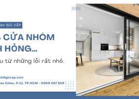 5 dấu hiệu cho thấy cửa nhôm kính nhà bạn đã tới lúc “nghỉ hưu”