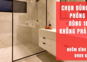 Bạn sẽ hối hận nếu không biết cách chọn kính phòng tắm đúng ngay từ đầu