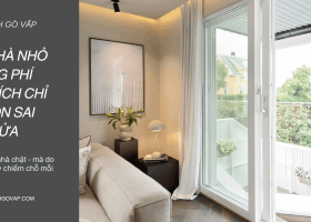 Vì sao nhiều người chuyển sang cửa kính lùa 2 cánh cho nhà nhỏ?