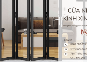 Cửa nhôm kính Xingfa khung màu đẹp - xu hướng cửa 2026