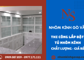 Địa chỉ thi công lắp đặt tủ nhôm kính theo yêu cầu ở Gò Vấp