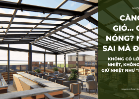 Cách đơn giản nhất để giảm nhiệt cho mái kính