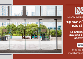 Tại sao cửa kính bản lề sàn là lựa chọn hàng đầu cho cửa hàng, showroom?