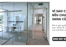 Vì sao nhiều khách hàng đã bỏ giải pháp cũ để chọn cửa kính cường lực?