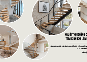 Nhà phố nhỏ có nên làm cầu thang kính? 4 yếu tố cần cân nhắc trước