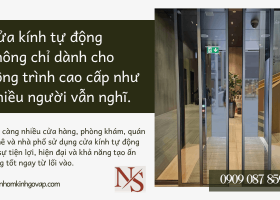 Cửa Kính Tự Động Phù Hợp Với Những Công Trình Nào?