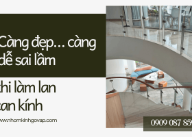 Đừng bao giờ chọn lan can kính chỉ vì đẹp - đây là cái giá tôi đã trả