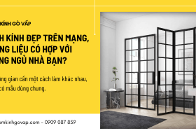 Vách kính phòng ngủ - Riêng tư nhưng không tù túng