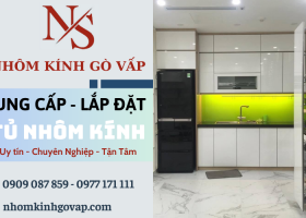 Tủ nhôm kính - Sự lựa chọn hoàn hảo cho mọi gian bếp gia đình