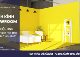 Vách kính showroom – Tăng hiệu ứng trưng bày và thu hút khách hàng